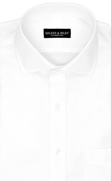 COMMAS White Spread Collar Shirt